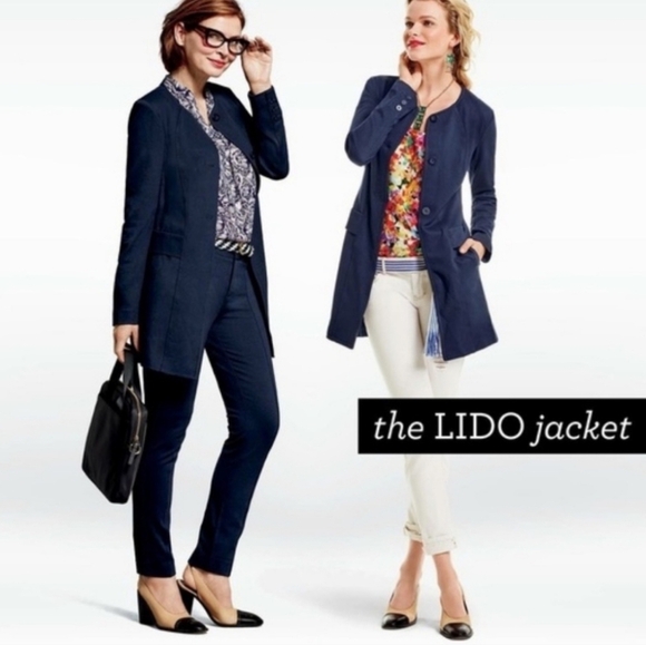 Cabi Lido Jacket Navy XS - Picture 1 of 9